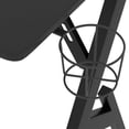 thumbnail image 5 of vidaXL Gaming Desk with Y Shape Legs Black 90x60x75 cm, 5 of 5