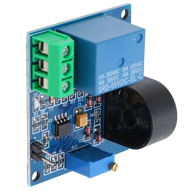 Overcurrent Sensor Module,Current Sensor Module PCB AC Current Sensor Overcurrent Protection Relay Module Best in its Class