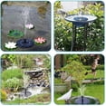 thumbnail image 5 of Solar Water Fountainsolar Ground-insertion Fountainfloating Fountainpetal_Perfect Gift, 5 of 5