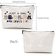 thumbnail image 2 of Bolsas de maquillaje con diseño de gato para mujer, neceser de viaje con cremallera, estuche multiusos para lápices, neceser, monedero, regalo de broma., 2 of 9