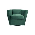thumbnail image 1 of Sillón Individual Giratorio Blue Room Terciopelo Verde, 1 of 7