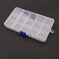 thumbnail image 6 of Clear Guitar Pick Storage Box with 15 Grids, 6 of 6
