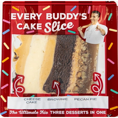 Carlo's Bakery Every Buddy's Chocolate Slice, 7.2 oz, 1 Count, Refrigerated