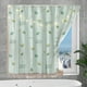 thumbnail image 5 of Fiudx Cortinas Autoadhesivas, Instalación Sin Taladros, Tejido de Poliéster Que Bloquea La Luz, Fáciles de Despegar y Pegar, Ambiente Acogedor para Dormitorio, Reducción de Ruido, Tamaño 100 X 150 Cm, 5 of 6
