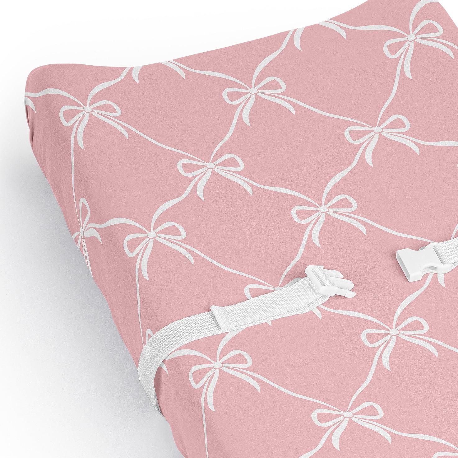 Sweet Jojo Designs Ballerina and Ballet Bows Girl Changing Pad Cover Sheet