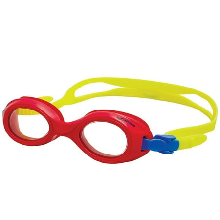 - FINIS Helio Swimming Goggles, Red/Clear