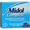 Midol Menstrual Complete Gelcaps 24 ea (Pack of 2)