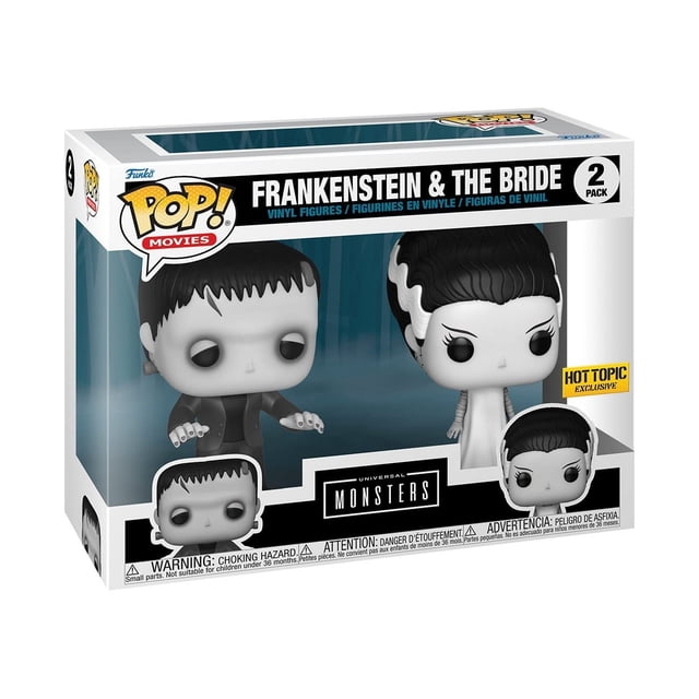 Set de figuras de vinilo Funko Universal Monsters Frankenstein & Bride