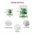 thumbnail image 7 of St. Patrick's Day Kitchen Dish Towels for Drying Dishes Set of 4, Spring Shamrock Hat Daisy Ladybirds Wood Gray Waffle Weave Microfiber Hand Tea Bathroom Towels Quick Dry & Absorbent Towel 15.7x23.6, 7 of 7
