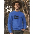 thumbnail image 2 of Guitar Shaped Reflection On Lake Sweatshirt Men -GoatDeals Designs, Male XX-Large, 2 of 4