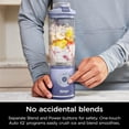 thumbnail image 4 of Ninja Blast Max, Portable Blender + Twist & Go, Personal Blender, Ninja Blender, Smoothie, Blend, Ice Crush, 3 Programs, Cordless, 22 oz removable Vessel, Dishwasher Safe, Leakproof, Lavender, BC251LD, 4 of 5