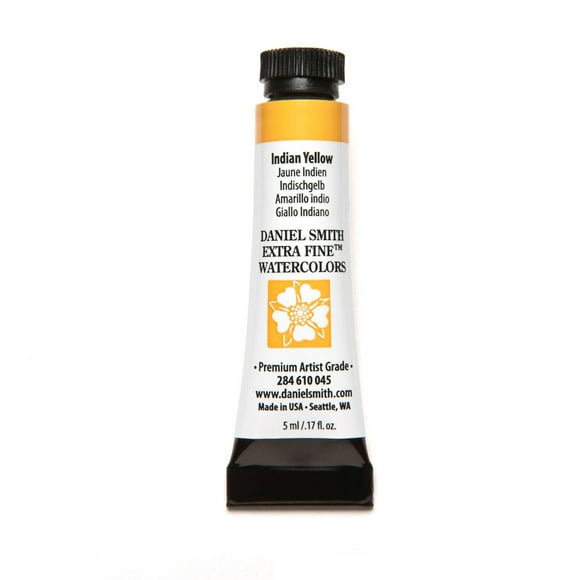 Pintura de acuarela DANIEL SMITH, amarillo indio, tubo de 5 ml