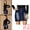 Dark Blue, variant on Women's Denim Stretchy Zipper Front Bodycon Jean Skirt M Dark Blue