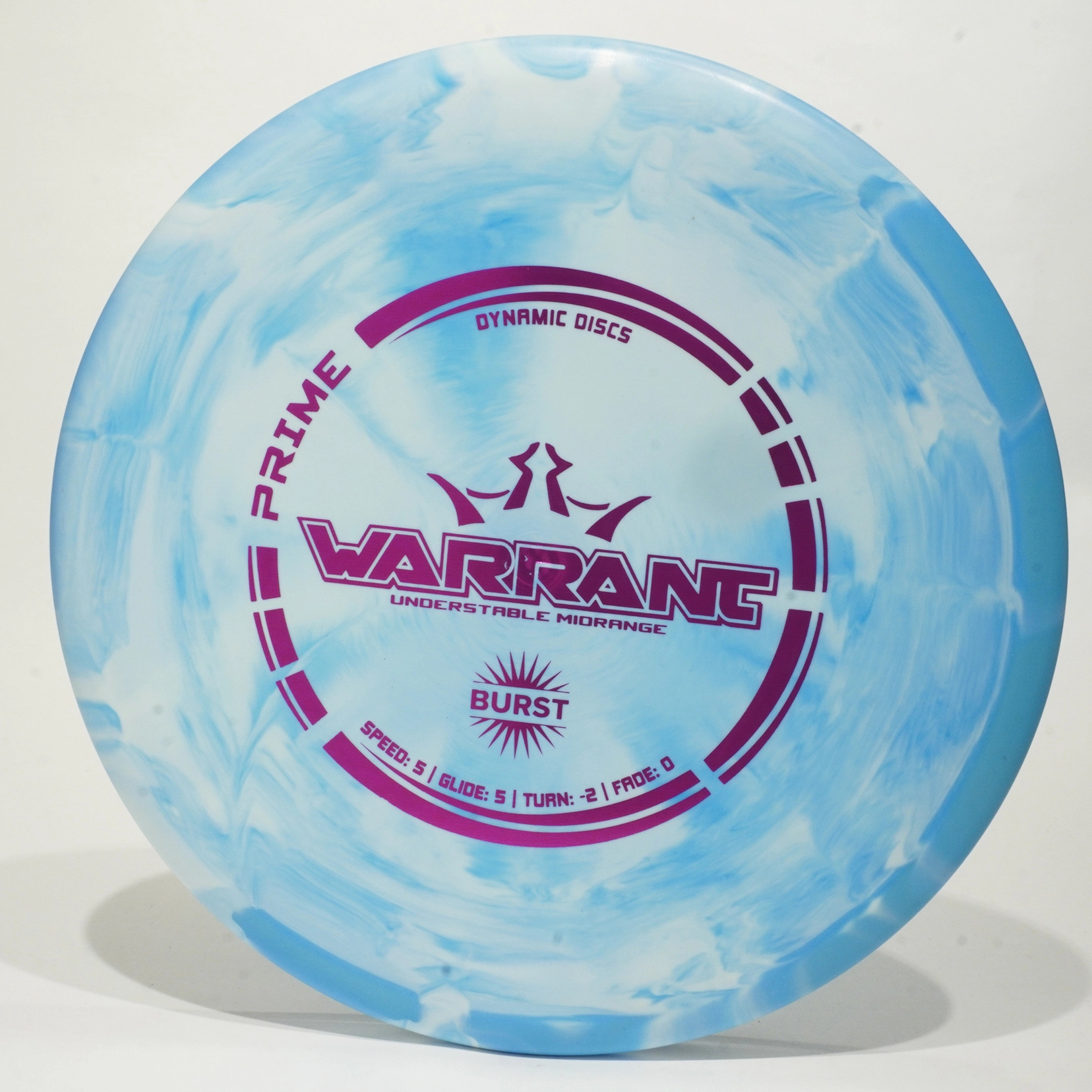 Dynamic Discs Warrant (Prime Burst) Midrange Golf Disc