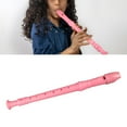 thumbnail image 1 of Flute Recorder,Lightweight ABS Descant Recorder 8 Hole Flute Clarinet Instrument Perfect For Kids Beginners, 1 of 8