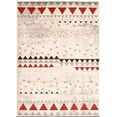 thumbnail image 1 of Tapis ECARPETGALLERY Remi Ivoire & Rouge, 1 of 9