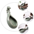 thumbnail image 4 of Painting Ink Stationery Lute Shaped Tray Pen Rest Calligraphy Inkstone Water Drop Japanese-style Ceramics, 4 of 6