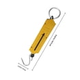 thumbnail image 2 of LOLIPPYY Gold Portable Handheld Spring Scale for Accurate Weight Measurement of Vegetables and Luggage, 2 of 8