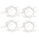 thumbnail image 1 of Guirnalda De Cuentas Transparentes, Guirnalda De Cuentas De Cristal, 4 Piezas, Transparente Ampliamente Utilizada Para Fiestas, 1 of 7