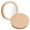 Khaki, variant on Mutmorningal Set of 2 Round Wooden Compact Makeup Mirrors for Bathroom Vanity, Decorative and Portable Beauty Mirrors