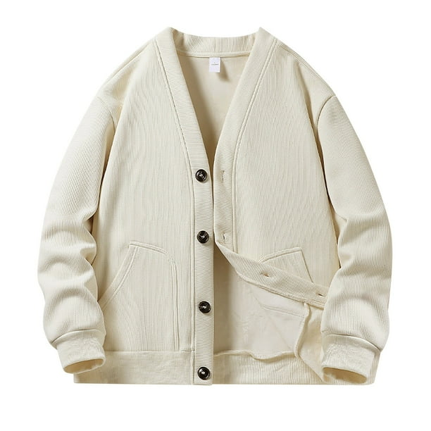 Beige mens cardigan hotsell