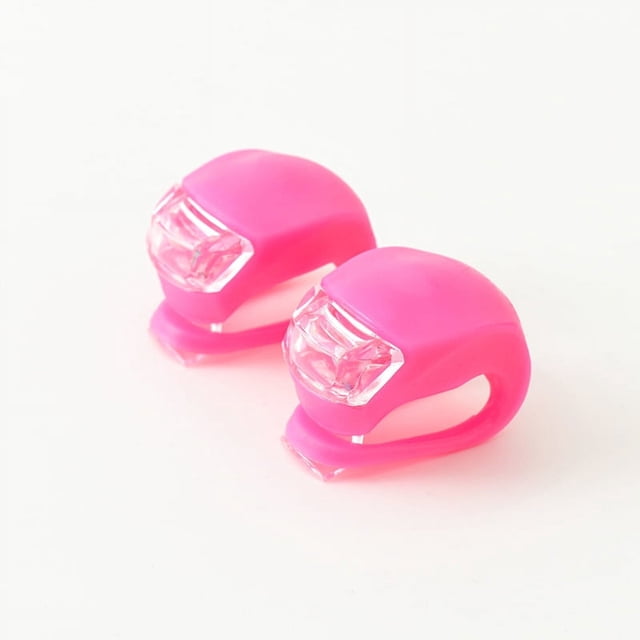 Luz trasera de bicicleta, luz intermitente tipo rana, luz de advertencia LED de silicona para patinete, luz trasera de seguridad para bicicleta de montaña