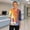 Brown, variant on KLHDSF Womens Halloween Witch Print V Neck Scrub Top With 2 Pockets Stretchy 3/4 Sleeve Side Slit Casual Fall Workwear Orange L