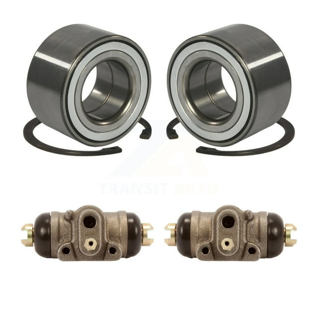 Transit Auto Rear Wheel Cylinders and Bearing Kit for Car Ford Escape Mazda Tribute Mercury Mariner - Left Right Side (Driver Passenger) K7D-101844