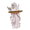 thumbnail image 1 of GUOOL Angel Statue Storage Tray Desk Organizer Key Storage Holder Resin Figurine Candy, 1 of 9