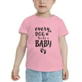 thumbnail image 2 of Every Dog Need A Cute Toddler Tshirts for Boys Girls (Pink, Youth M), 2 of 5