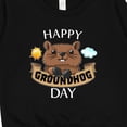 thumbnail image 3 of Inktastic Happy Groundhog Day Cute Toddler Sweatshirt, 3 of 4