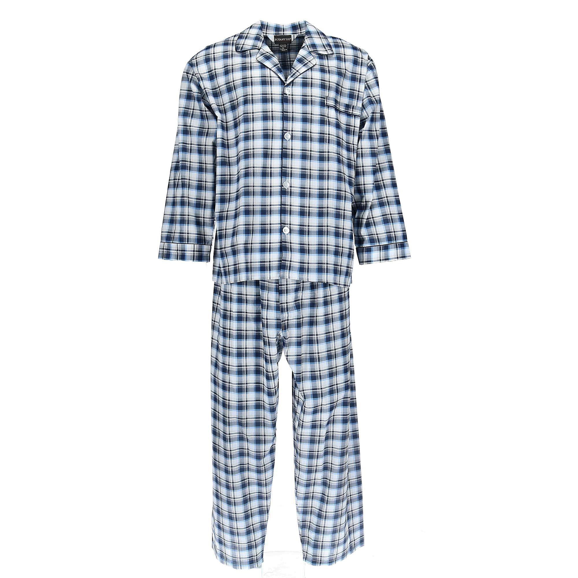 Botany 500 Men's Long Sleeve Long Leg Pajama Set