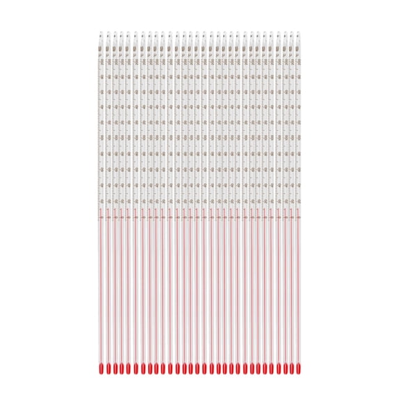 Termómetro Celsius de vidrio Deschem 0-200 °C 300 mm (30 unidades)