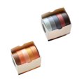 thumbnail image 3 of TEHAUX 10 Rolls Colored Stickers Autumn Leaves for Colored Tape for Labeling, 3 of 8
