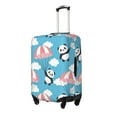 thumbnail image 2 of Balery Panda Flying In The Sky Luggage Cover Protector, Scratch And Dirt Resistant, Fits 18-32 Inch Luggage - X-Large, 2 of 9