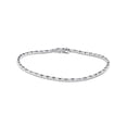 thumbnail image 2 of Bracelet Tennis Authentique en Or Blanc 14 K avec Saphir Bleu et Diamants Ronds, 2 Ct TW, 2 of 3