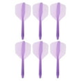 thumbnail image 1 of Unique Bargains Vols de Fléchettes Intégrés, Ensemble de 6 Fléchettes Durables, Violet, 1 of 5