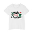thumbnail image 4 of Fiudx Blusas Navideñas, Camisetas Infantes En Tela Suave, Brusas En Diseño Modernity para Niña, Camisetas Transpirables para Niño, Ropa Informal Diaria, Multitasks, 3 a 14 Años, Recomendado Lavar a M, 4 of 4