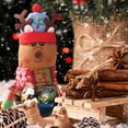 thumbnail image 6 of TOOYOU Christmas Desktop Ornament Snowman Cookie Jar Chocolates Candy Container Santa Claus Party Favors Gifts Decorations Festival Atmosphere Supplies, 6 of 9