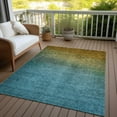 thumbnail image 6 of Addison Rugs Chantille Indoor/Outdoor Solid Ombre Brown Washable Rectangle Rug, 5' x 7'6", 6 of 6