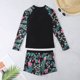 thumbnail image 2 of Augper Women's Sexy Print Swimwear Two-piece Slim Swimsuit Bikini Straped Swimsuits, 2 of 5