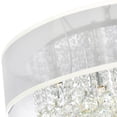 thumbnail image 6 of CWI Lighting Radiant 12 Light Drum Shade Metal Chandelier in Chrome, 6 of 8