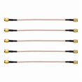 thumbnail image 3 of NEW 5PCS SMA Male to Plug Jack Connector Pigtail Extension Cable RG316 Coax Jumper 15cm, 3 of 4