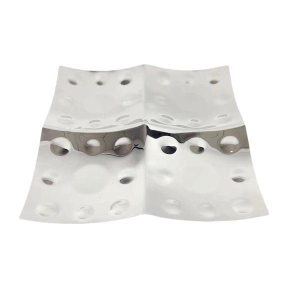 yotijay Divided Serving Tray Dried Fruit Snack Serving Plate for Cookies Nuts Sweets 4 Divided