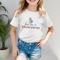 thumbnail image 2 of Godom Girls Tops Fashionable Short Sleeve T-Shirt Kids Loose Soft Tops Summer Shirts, 2 of 4
