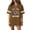 Brown, variant on 250th Anniversary Football Jerseys for Women V-Neck 250 Years Jersey Shirts for 4th of July American Flag,Brown (XXL)