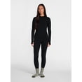 thumbnail image 2 of Ozark Trail Women’s Warmer Thermal Long Sleeve Seamless Fleece Top, Sizes XS-XXL, 2 of 5