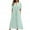Green, variant on Sngxgn Women's Dress Ribbed Sleeveless Halter Neck Tank Tops Mini Dresses(Blue,S)