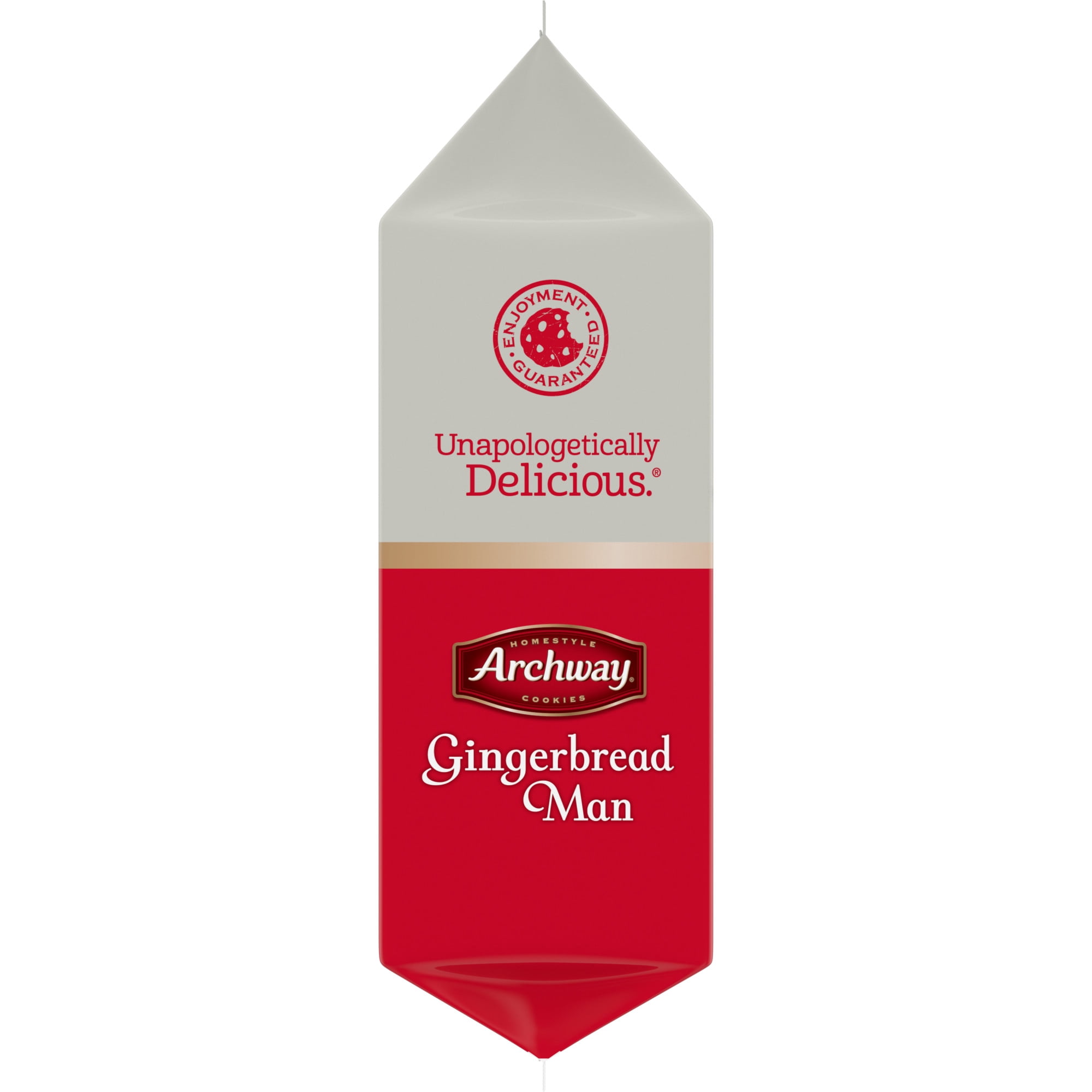 (4 pack) Archway Cookies, Holiday Gingerbread Man Cookies, 10 oz