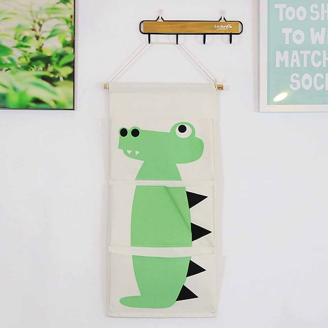 EGNMCR Closet Organizers and Storage, Storage Trunks & Bag Wall-mounted Storage Box Linen Door Hanging Storage Box the light